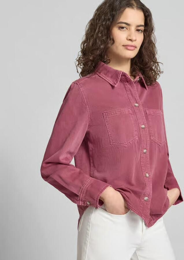 Only Regular fit jeansblouse van puur katoen model 'SILLA'