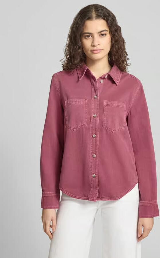 Only Regular fit jeansblouse van puur katoen model 'SILLA' - Foto 2