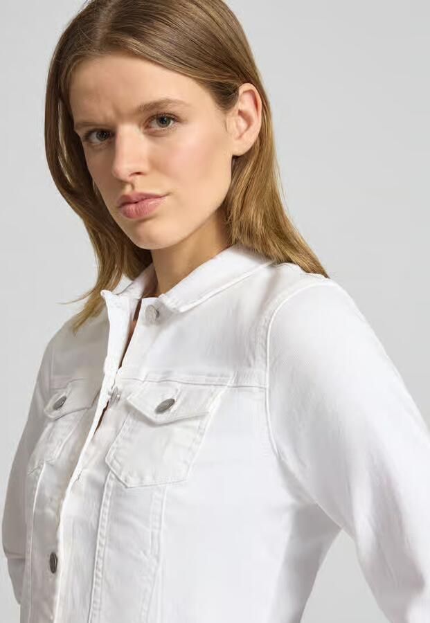 Only Jeansjack ONLWONDER – Spijkerjack met deelnaad en stretch