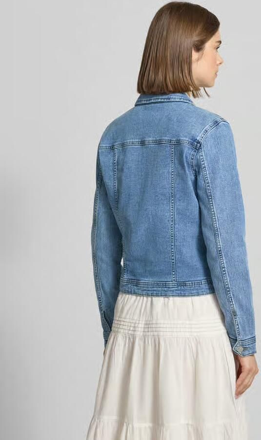 Only Jeansjack ONLWONDER – Spijkerjack met deelnaad en stretch - Foto 4