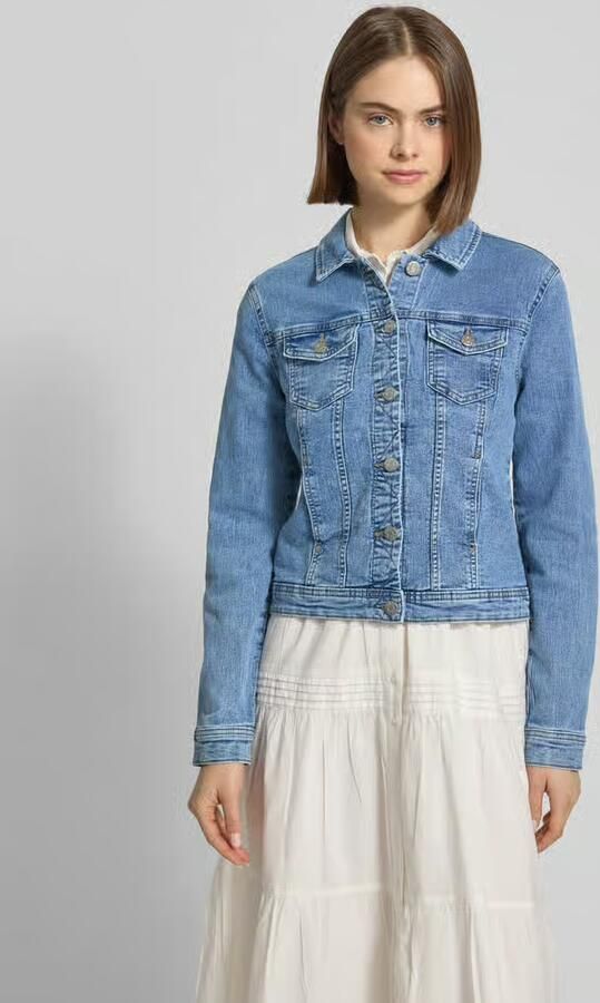Only Jeansjack ONLWONDER – Spijkerjack met deelnaad en stretch - Foto 7