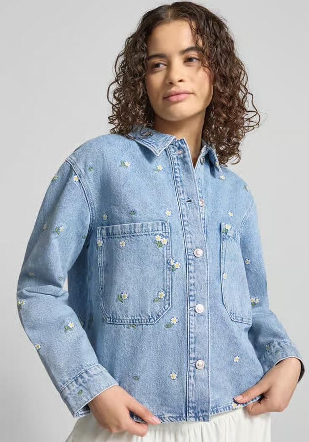 Only regular fit jeansjack van puur katoen model 'CASSIE' - Foto 3