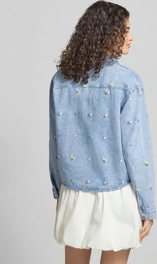 Only regular fit jeansjack van puur katoen model 'CASSIE' - Foto 5