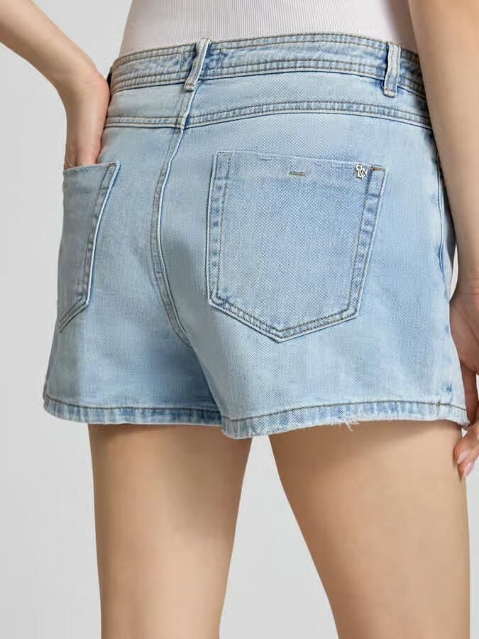 Only Regular fit korte jeansrok van puur katoen model 'LESLY' - Foto 5