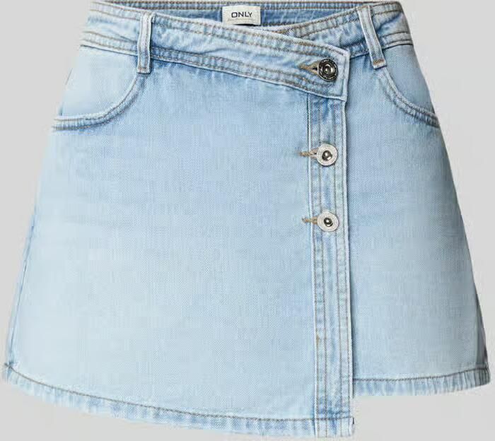 Only Regular fit korte jeansrok van puur katoen model 'LESLY' - Foto 9