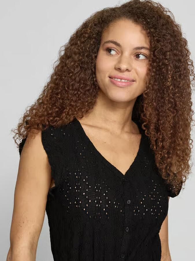 Only regular fit jumpsuit met ajourwerk model 'LELISA' - Foto 3