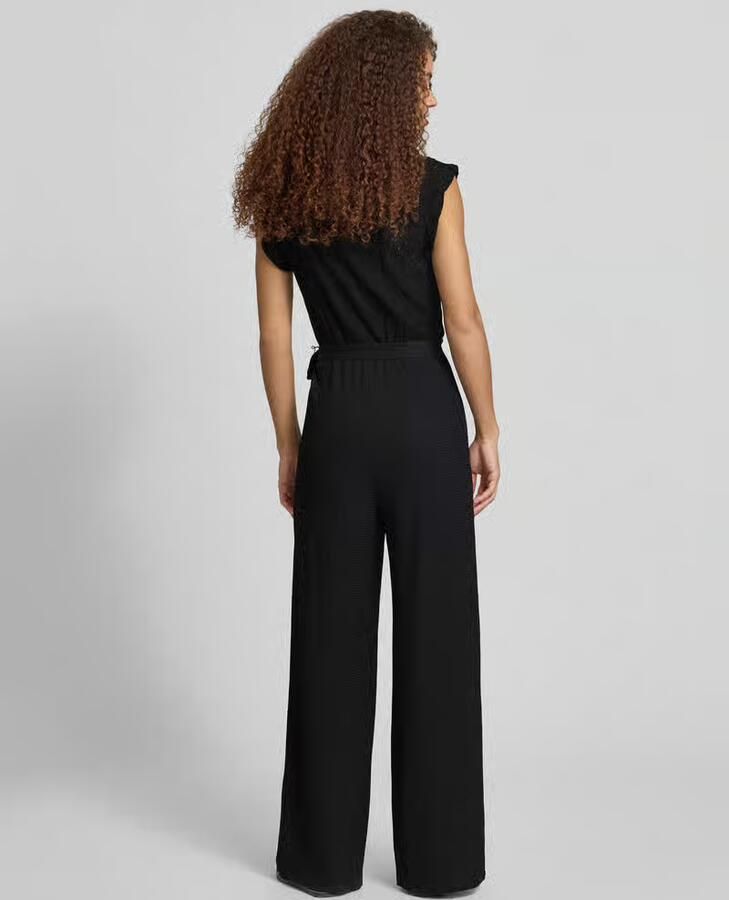 Only regular fit jumpsuit met ajourwerk model 'LELISA' - Foto 3