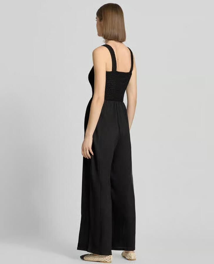 Only Regular fit jumpsuit met gesmokte romp model 'ELISE' - Foto 3