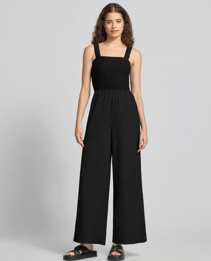 Only Regular fit jumpsuit met gesmokte romp model 'ELISE' - Foto 2