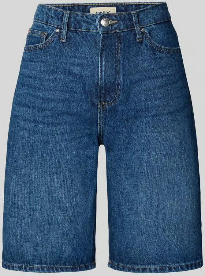 Only Regular fit korte jeans met wijde pijpen model 'SONNY'