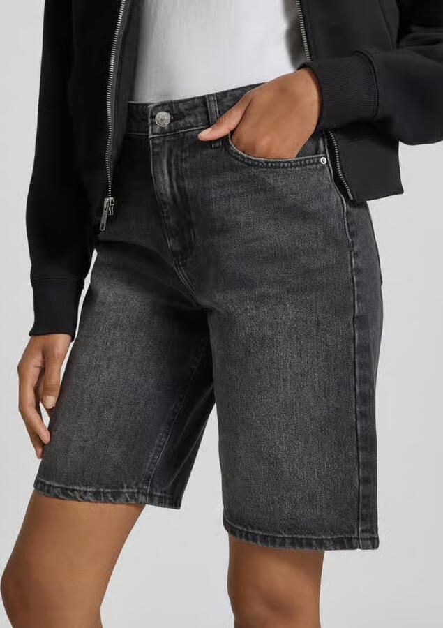 Only Regular fit korte jeans met wijde pijpen model 'SONNY' - Foto 4