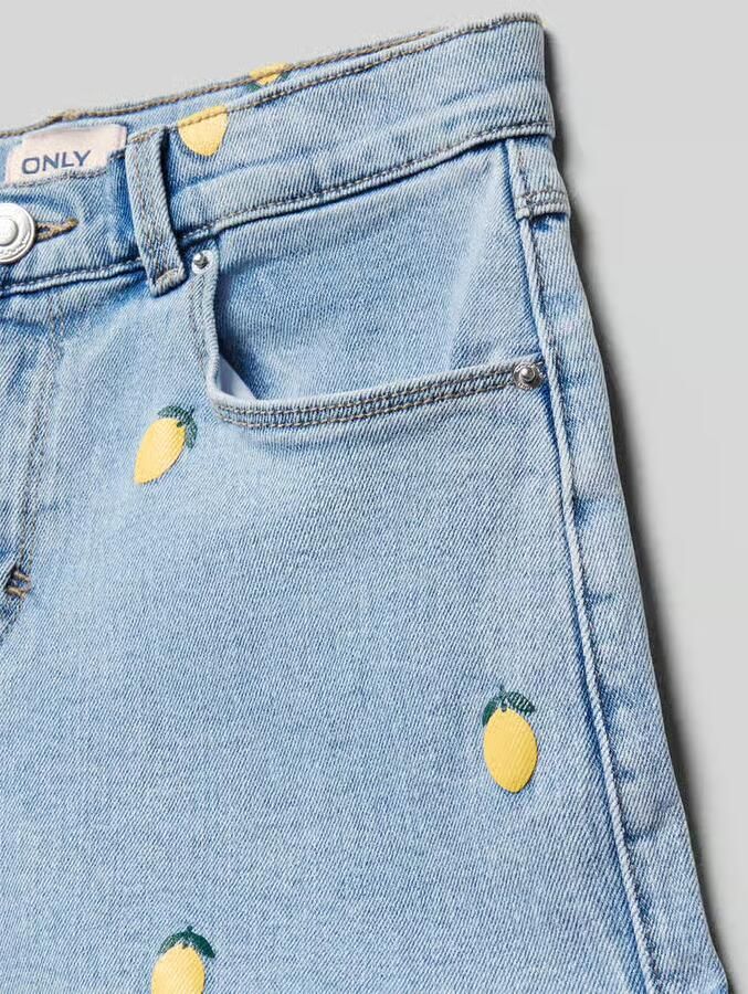 Only regular fit korte jeans van katoenmix model 'BLAIR' - Foto 4