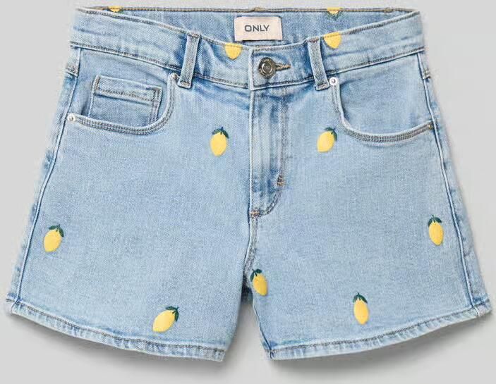 Only regular fit korte jeans van katoenmix model 'BLAIR' - Foto 5