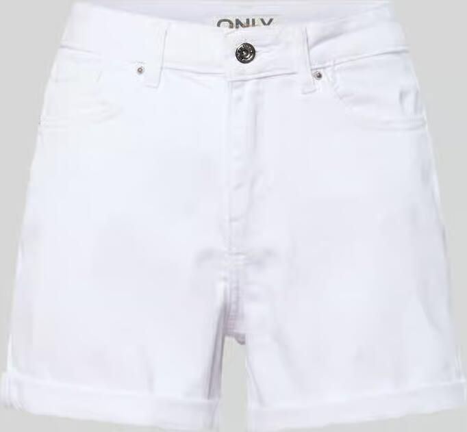 Only regular fit korte jeans van katoenmix model 'JOSEPHINE' - Foto 5