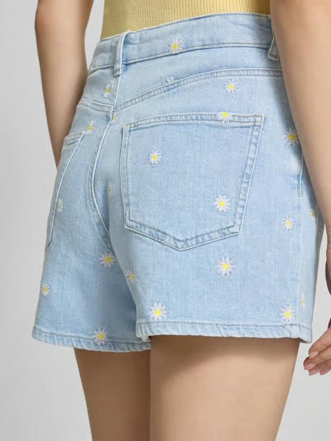 Only regular fit korte jeans van katoenmix model 'JOSEPHINE' - Foto 4