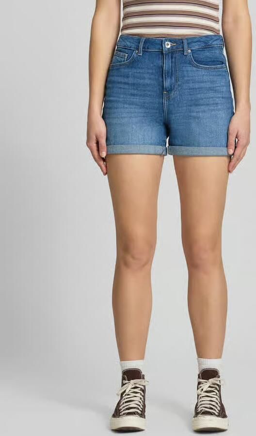 Only regular fit korte jeans van katoenmix model 'JOSEPHINE' - Foto 7