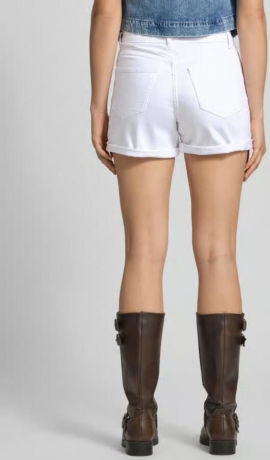 Only regular fit korte jeans van katoenmix model 'JOSEPHINE' - Foto 6
