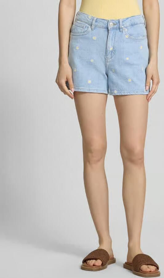 Only regular fit korte jeans van katoenmix model 'JOSEPHINE' - Foto 6