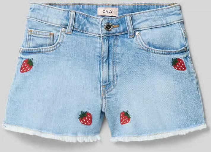 Only regular fit korte jeans van katoenmix model 'ROBYN' - Foto 5