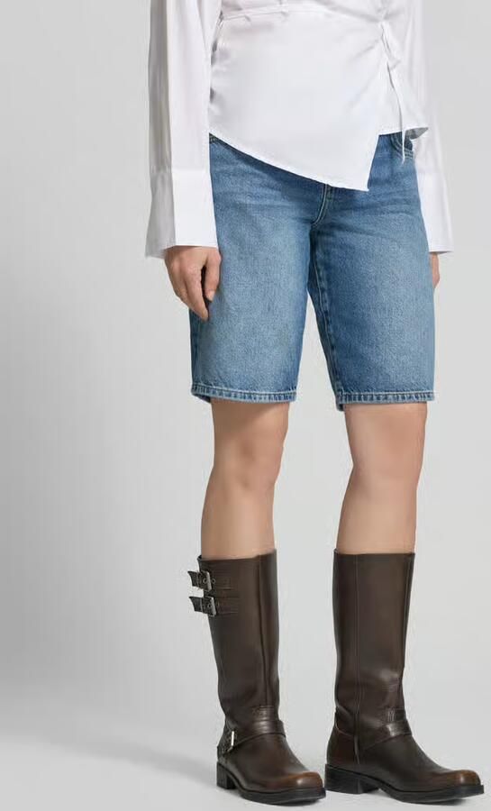 Only regular fit korte jeans van puur katoen model 'MATE' - Foto 7