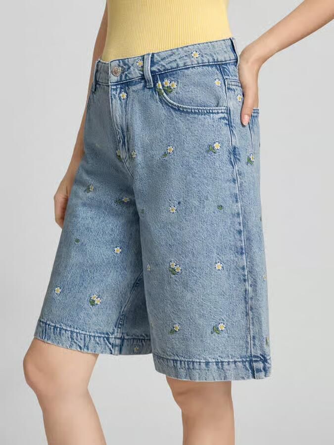 Only regular fit korte jeans van puur katoen model 'ONLDORSI-CASSIE' - Foto 2