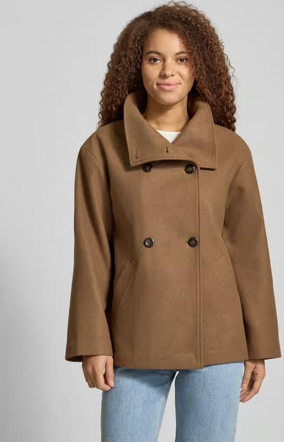 Only Regular fit lange jas in trenchcoatstijl model 'AUGUSTA' - Foto 2