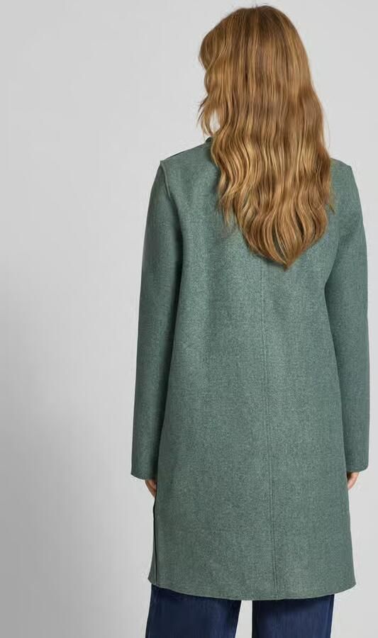 Only Regular fit lange jas met binnenstebuitennaden model 'CARRIE'