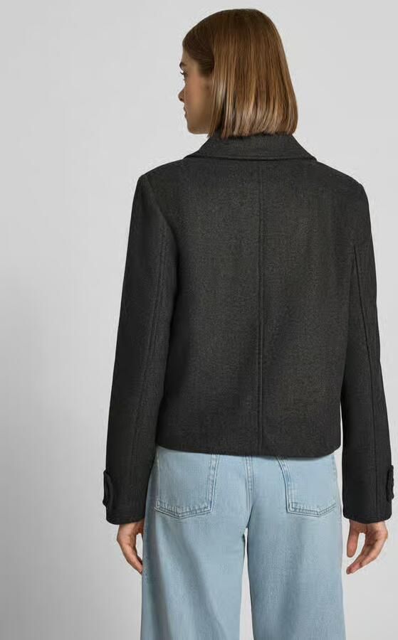 Only Regular fit lange jas met fly-away-kraag model 'FREJA' - Foto 5