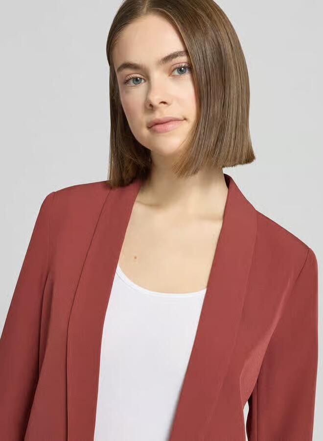 Only Regular fit blazer met gestileerde paspelzakken model 'ELLY' - Foto 2