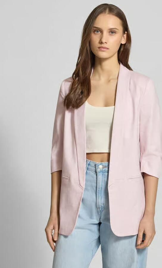 Only Regular fit lange blazer met 3 4-mouwen model 'ELLY' - Foto 4