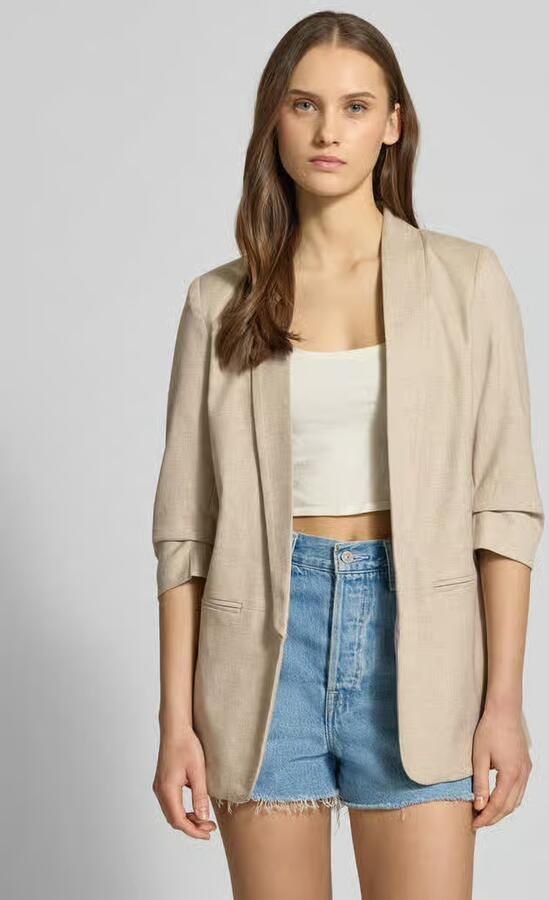 Only Regular fit blazer met gestileerde paspelzakken model 'ELLY' - Foto 6