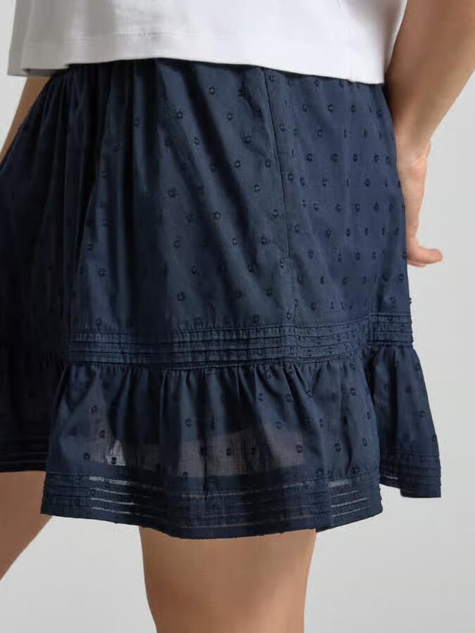 Only regular fit mini-skort van puur katoen model 'KATTI'