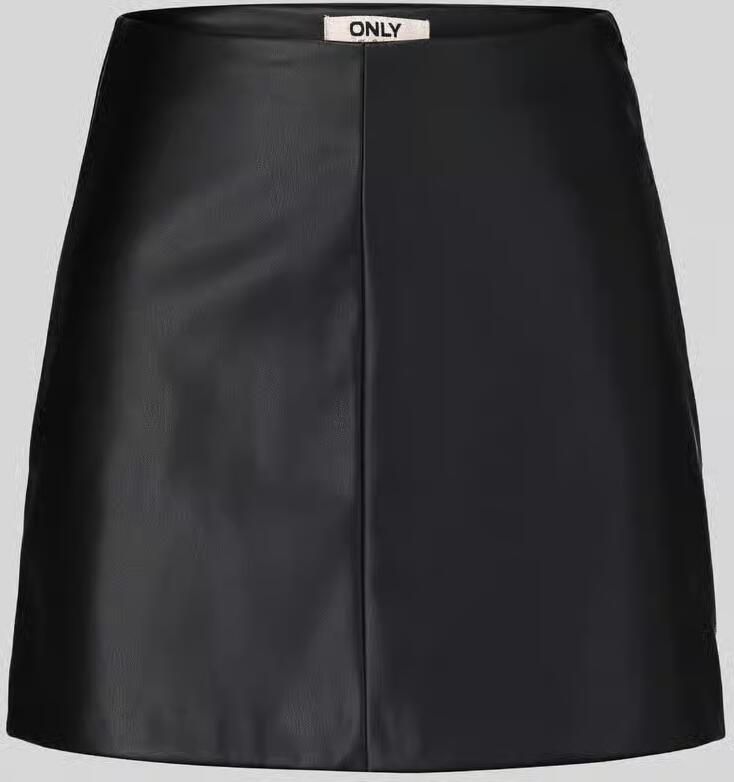 Only Regular fit minirok in leerlook model 'NIELLA' - Foto 3