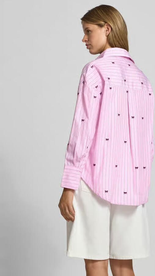 Only Regular fit overhemdblouse met all-over motief model 'OREGON'