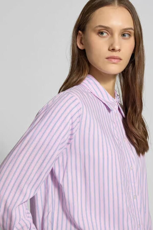 Only Regular fit overhemdblouse van pure viscose model 'BERIT' - Foto 2