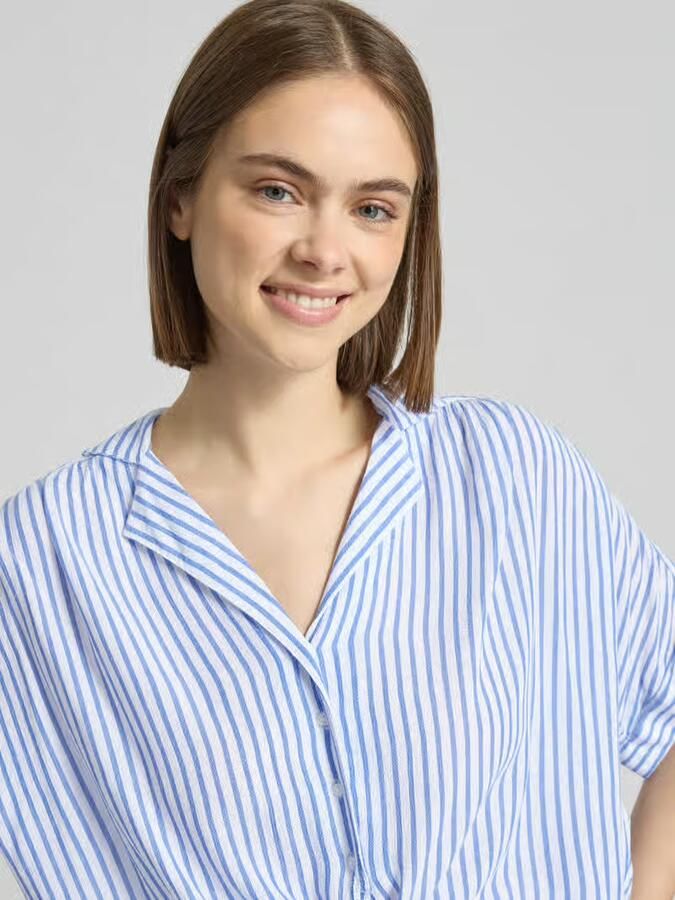 Only Regular fit overhemdblouse van pure viscose model 'PAULA LIFE' - Foto 3