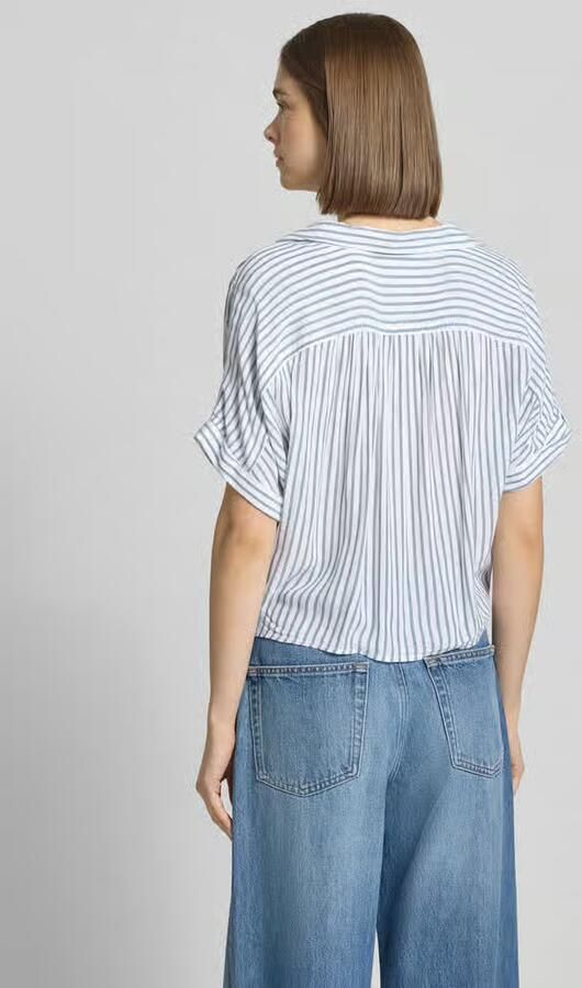 Only Regular fit overhemdblouse van pure viscose model 'PAULA LIFE' - Foto 9