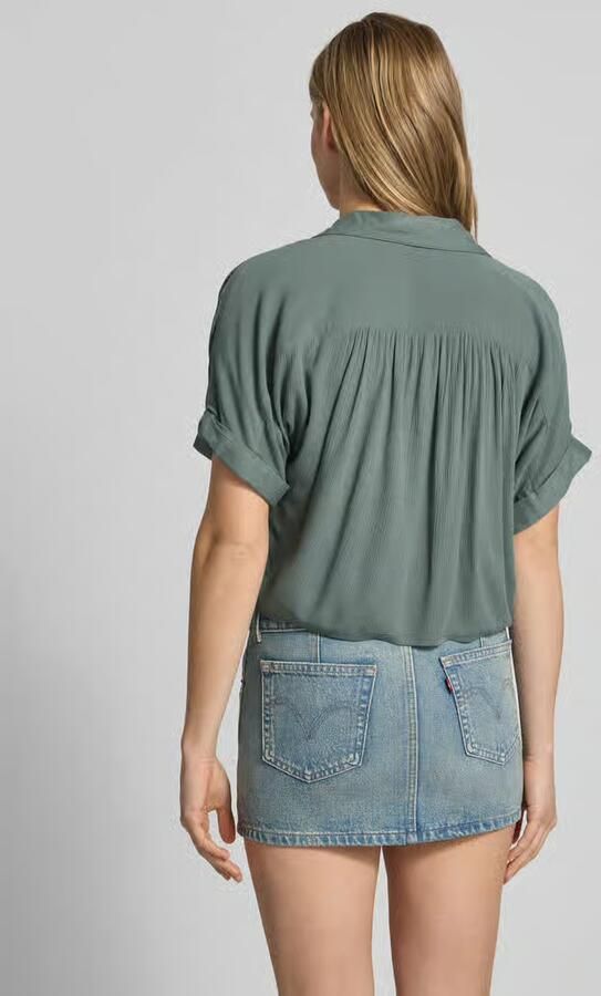 Only Regular fit overhemdblouse van pure viscose model 'PAULA LIFE' - Foto 12