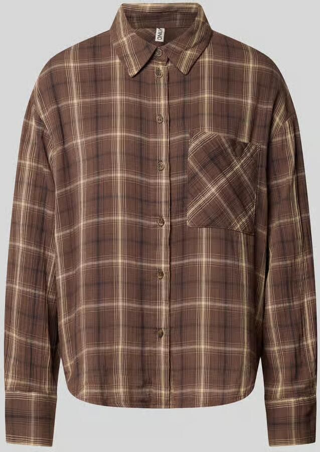Only Regular fit overhemdblouse van puur katoen model 'FAJAN'