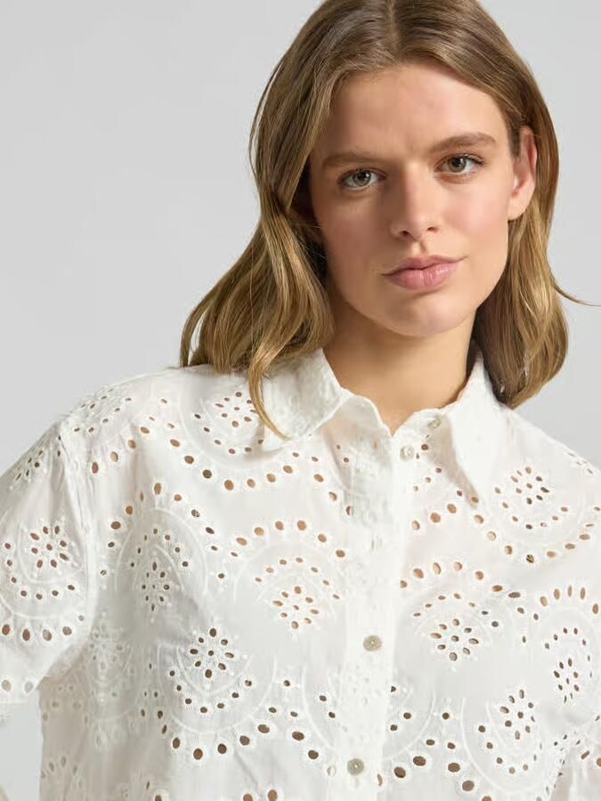 Only regular fit overhemdblouse van puur katoen model 'VALAIS' - Foto 7