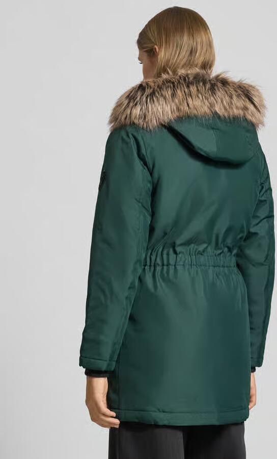 Only Getailleerde parka met imitatiebont model 'IRIS' - Foto 4