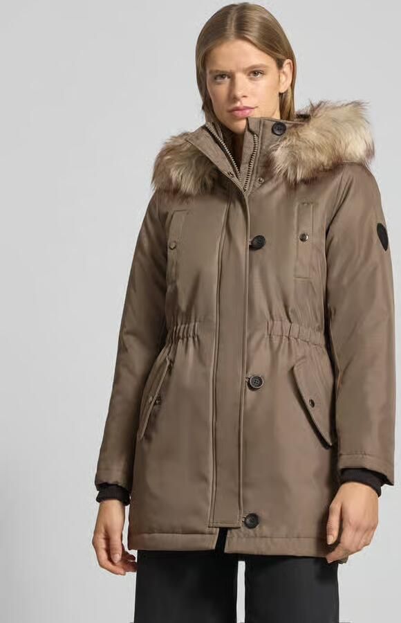Only Regular fit parka met labelpatch model 'IRIS' - Foto 5