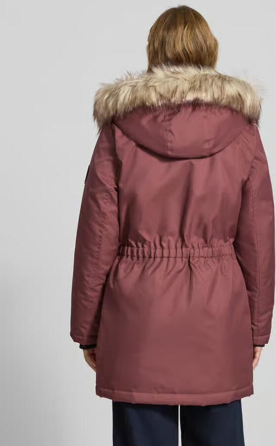 Only Getailleerde parka met imitatiebont model 'IRIS' - Foto 7