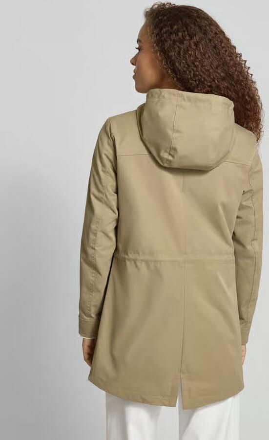 Only Regular fit parka met tunnelkoord Model 'LOUISE'