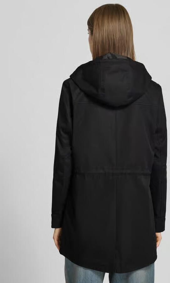 Only Regular fit parka met tunnelkoord Model 'LOUISE'