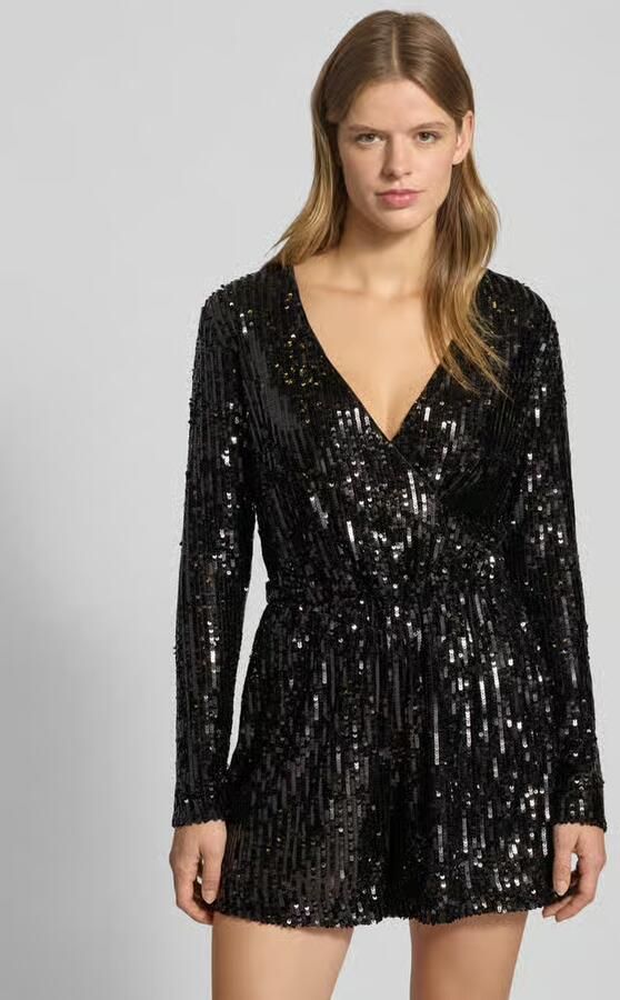 Only Regular fit playsuit met pailletten model 'AMABEL' - Foto 2