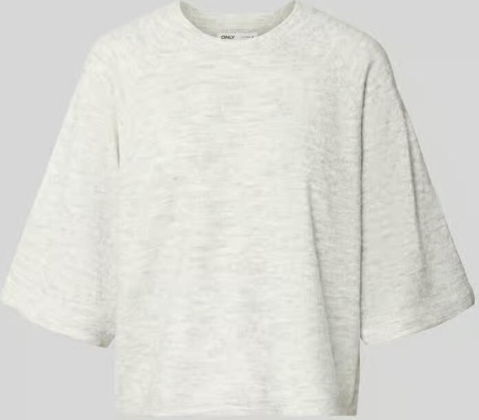 Only Oversized gebreide pullover met 3 4-mouwen model 'SIMONI' - Foto 9