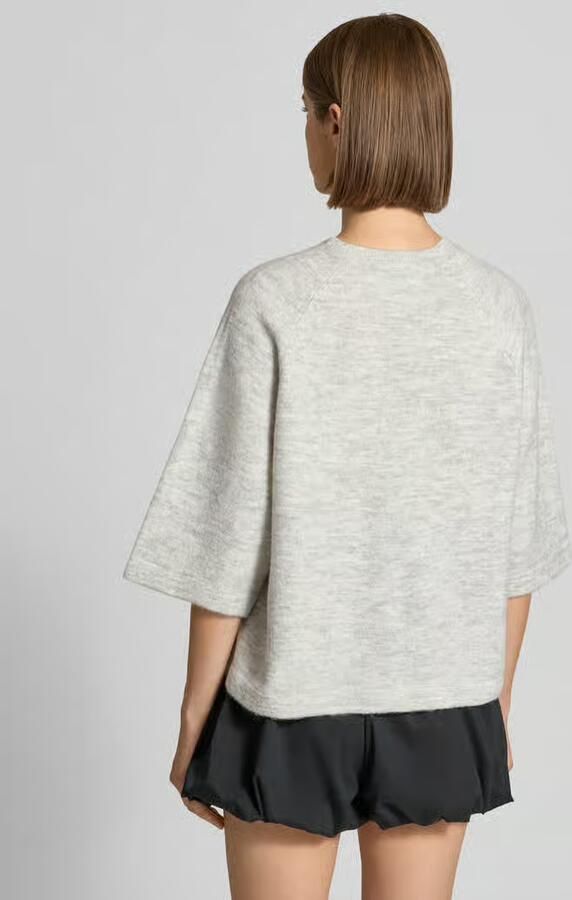Only Oversized gebreide pullover met 3 4-mouwen model 'SIMONI' - Foto 11
