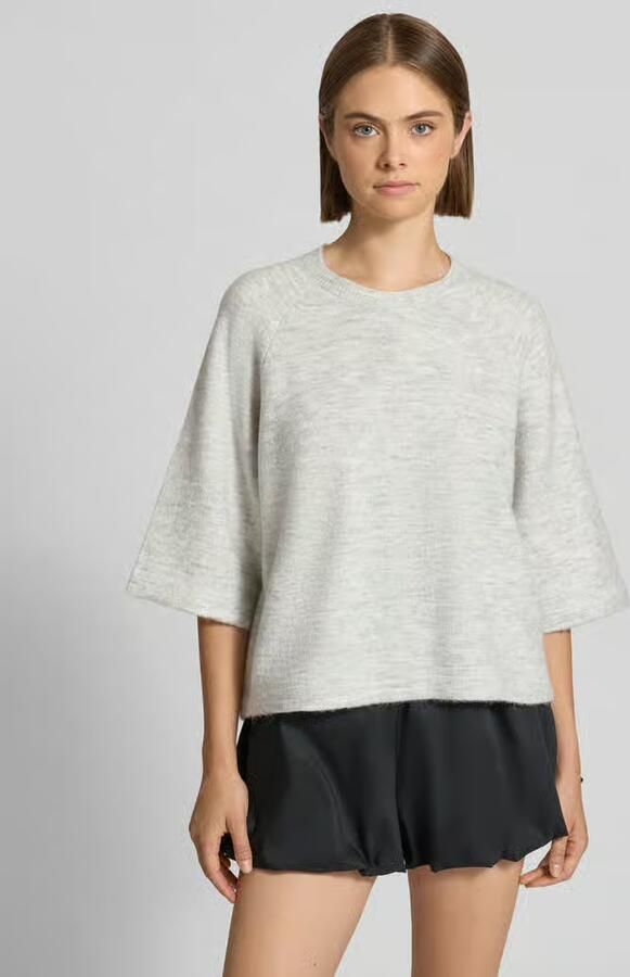 Only Oversized gebreide pullover met 3 4-mouwen model 'SIMONI' - Foto 9
