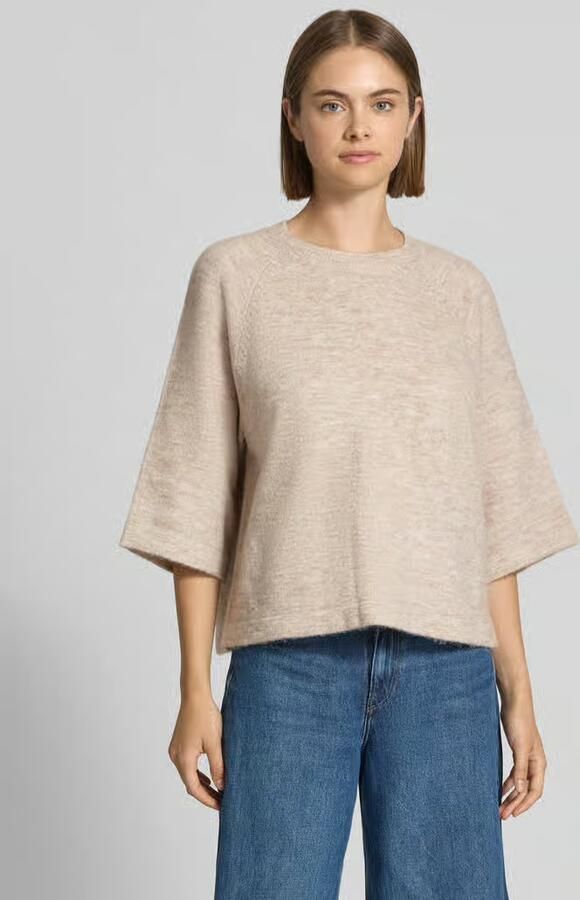 Only Oversized gebreide pullover met 3 4-mouwen model 'SIMONI' - Foto 12